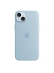 Apple iPhone 15 Plus Silicone Case with MagSafe - Light Blue