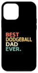 Coque pour iPhone 12 mini Meilleur Dodgeball Dad Ever Dodge Ball Game