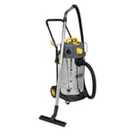 Sealey Vacuum Cleaner Industrial Dust-Free Wet/Dry 38L 1100W/110V Stainless Stee