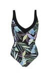 arena Cecilia Wing Back One Piece Maillot de bain une pièce Femme, Multicolore (Cécilia), 44