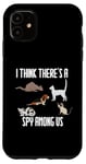 iPhone 11 Dog Cat Among Us Costume I Think There's A Spy Among Us Cats Case