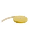 StarTech.com 25ft. Hook and Loop Roll - Yellow - Cable Management - hook & loop fastener