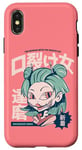 Coque pour iPhone X/XS Kuchisake Onna, horreur japonaise, Yokai, anime, folklore japonais