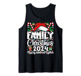 Family Christmas 2024 Matching Squad Santa Women Men Kids Tank Top