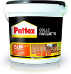 PATTEX Colle Parquets P685 - Colle polymère pour tout type de parquet et longueur de lame - Convient sur sols chauffants, assure un collage élastique puissant et durable - Seau 7 kg