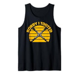 Sorry I Tooted Clarinet Player Music Playing Lover Musician Tank Top