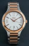 MONTRE CERRUTI 1881 SWISS MADE Date Bracelet et Cadran Argent et Or 289,00€ C202