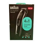 Braun - All In One Style Kit - Series 3 - 4 In 1 Beard & Hair Trimmer - SK3400 ✅