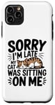 Coque pour iPhone 11 Pro Max Chat Mignon Amoureux des Chats Cadeau Propriétaire de Chat