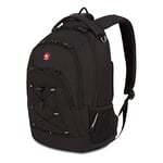 SwissGear Unisex's 1186 Bungee Backpack Laptop, Black, 17-inch