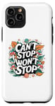 Coque pour iPhone 11 Pro Can't Stop Won't Stop Motif champignon