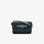 Lacoste Sac à rabat Héritage Canvas Taille Taille unique Sinople Abimes