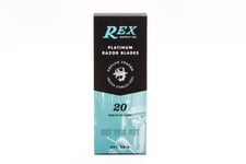 Rex Supply Co. Platinum Dubbeleggade Rakblad 100-pack