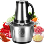 5L Electric Chopper Food Processor Multi Blender Meat Fruit Vegetable Mixer Tool