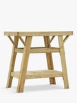 Zest Wooden BBQ Side Table, Natural