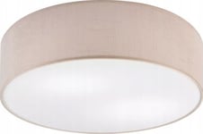 Lamkur Taklampa Lamkur Vivian 48505 Plafond Taklampa Boho Cirkel 2X60w E27 Beige/Vit