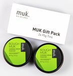 Rough Muk Hair Wax Twin Pack- 2 x LARGE 95g Forming Cream (only £12.45 each!)