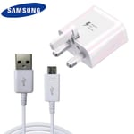 GENUINE SAMSUNG GALAXY S5 S6 S7 EDGE ADAPTIVE FAST ORIGINAL MAINS WALL CHARGER