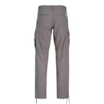 Jack & Jones Mens Cargo Combat Trousers Lightweight 100% Cotton Bottom Pants