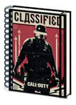 NEW A5 HARDBACK NOTEBOOK Call of Duty: Black Ops Cold War (Classified) LINED