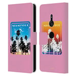 OFFICIAL MIAMI VICE ART LEATHER BOOK WALLET CASE COVER FOR SONY PHONES 1