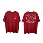 T-Shirt The Rolling Stones Hackney Diamonds Shattered Logo Rouge