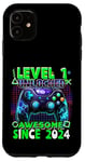 Coque pour iPhone 11 1e anniversaire Gamer 1 ans Jeu vidéo Anniversaire Gamer Garçons