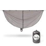 hamaka 360° Tarantula Mosquito Net - Moustiquaire pour hamac - 295 × 135 cm - Noir