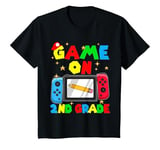 Youth Gaming Controller Game 2nd Grade First Day Boys Toddlers T-Shirt