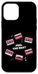 Coque pour iPhone 12 mini Feel the Beat Music Lover Cassette Vintage Cadeau Homme Femme