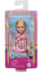 Barbie 6.3" Chelsea Small Doll Blonde Hair/Blue Eyes Toy New with Box