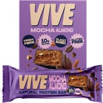 Vive Gluten Free Protein Bars, High Protein Snacks, Vegan, High-Fibre, 100% 12 x