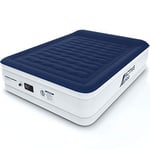 Active Era Luxury King Size Air Bed - Elevated Inflatable Air Mattress, Electric