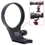 iShoot 82mm Lens Collar Tripod Mount Ring Compatible with Sigma 100-400mm f/5-6.3 DG DN OS and Sigma 105mm f/1.4 DG HSM Art, Lens Support Holder Bracket Bottom is Arca-Swiss Fit Quick Release Plate