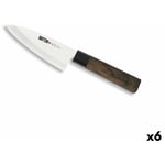 Couteau de cuisine Quttin Deba Takamura 11 cm (6 Unités)