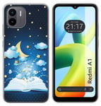 Coque Silicone pour Xiaomi Redmi A1 Design Livre Contes Dessins