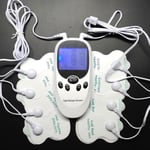 2-CH Electric Stimulation Pulse Muscle Massager Machine Therapy Electrode Pads