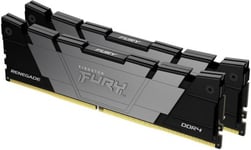 64 GB (2x32GB) DDR4-3200 Kingston FURY Renegade CL16 - Svart