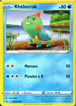 Carte Pokémon 60/202 Khélocrok 80 Pv Série Eb01 - Epée Et Bouclier 1 Neuf Fr