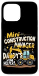 iPhone 13 Pro Max Mini Construction Manager Daddy's Little Helper! Case