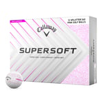 Callaway Supersoft Splatter 360 Golfball Rosa