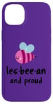 iPhone 14 Plus FUNNY LES-BEE-AN SAVE THE BEES LGBT ALPHABET MAFIA LESBIAN Case