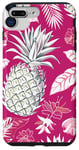 Coque pour iPhone 7 Plus/8 Plus Festive Tropical Ananas Coque de téléphone Motif Noël