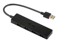 I-Tec Usb 3.0 Slim Passive Hub - Hub - 4 X Superspeed Usb 3.0 - Skrivbord