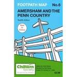 Chiltern Society Footpath Map No. 6 - Amersham and the Penn Country (häftad, eng)