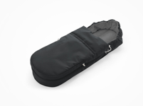 STOKKE SCOOT Black Pram Buggy FOOTMUFF SOFTBAG Cocoon NEW