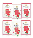 YARDLEY LONDON  ENGLISH  ROSE LUXERY SOAP 100gX 6 PACK