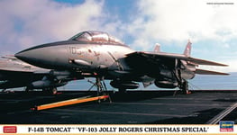 1:72 HASEGAWA Grumman F-14A Tomcat Vf-103 Jolly Rogers Christmas Kit HA02391