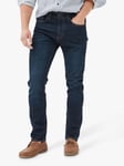 Rodd & Gunn Sutton Straight Fit Italian Denim Jeans, Dark Blue