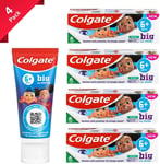 Colgate Big Kids' Smiles Mint 6+ Years Toothpaste 50ml - 4 PACK